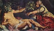 Abraham Janssens Scaldis und Antwerpia oil painting reproduction